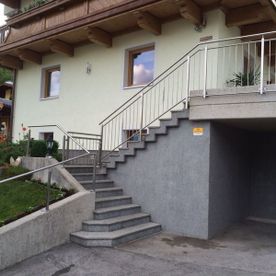 Geländer aus Edelstahl für Terrasse und Treppe